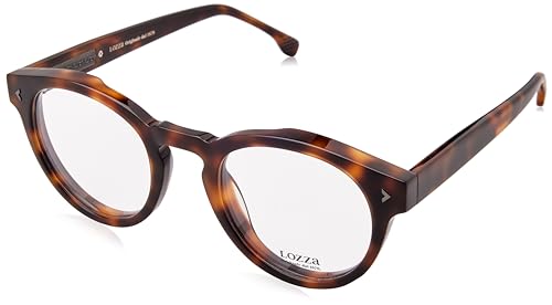 Lozza Eyeglass Frame Vl4337 Havana Brown 49/23/145 Hombre, Occhiali,