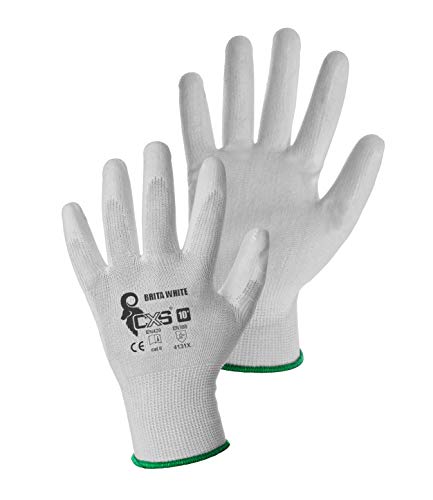 Cxs Brita Guanti Da Lavoro – Antiscivolo Guanti Di Montaggio Senza Cuciture – Massimo Comfort, Lavori Di Riparazione, Lavori Precisione, Automobilisti