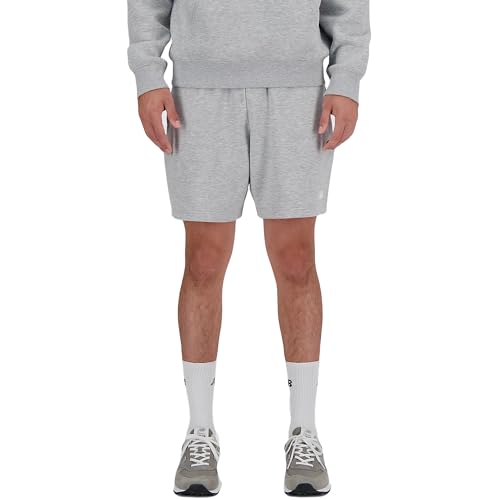 New Balance French Terry Short - Athletic Grey