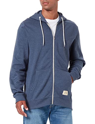 Blend Sweatjacke Maglia Con Cappuccio, Blau (Ensign Blue 74260), S Uomo