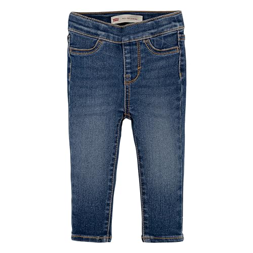 Levi'S Lvg Pull On Legging, Leggings Bimba 0-24, Blu (Sweetwater), 36 Mesi