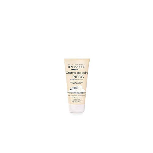Byphasse Crème Confort Pieds-Monoi De Tahiti Urée Et Glycérine-150Ml Occhiali, Oro Lucido, Taglia Unica Donna