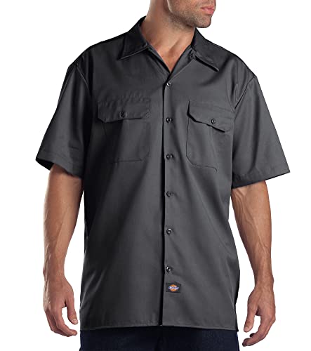 Dickies Short Sleeve Work, T-Shirt Uomo, Grigio (Grey), 5Xl