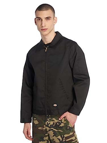 Dickies Unlined Eisenhower Impermeabile, Nero (Black), 3X-Large Uomo