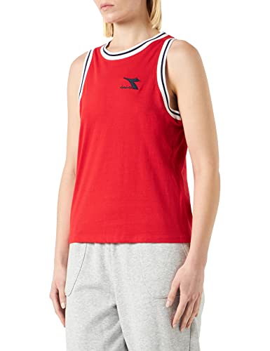 Diadora Tank Tweener, Carmine Red, Xs Donna