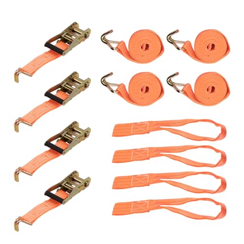 Maxpeedingrods 4 Pcs 2T Cinghia Di Tensione Blocca Ruota Cinghia Per Pneumatici 2.9M*35 Mm