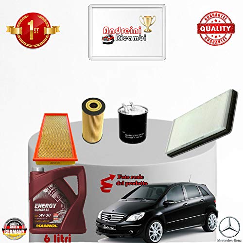 Tagliando Filtri + Olio B 200 Cdi W245 103Kw 140Cv Dal 2008 -> 2011