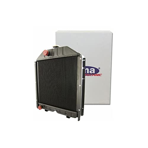 Ama Radiatore Per Trattore In Alluminio: Radiatore Con Griglia, Sistema Di Raffreddamento, Compatibile Con Fiat 5143883