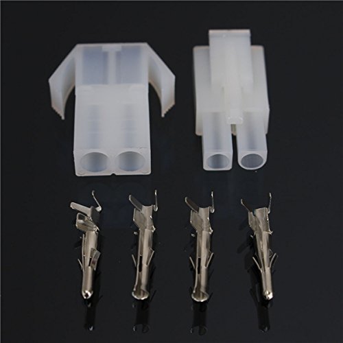 C-Funn Sostituzione Moto Caricabatteria Adattatore 2 Vie Pin Kit Connettore