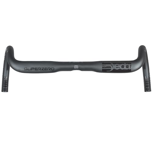 Deda Elementi Superzero Gravel - Manubrio In Lega, Lucido Su Nero, 40 Cm