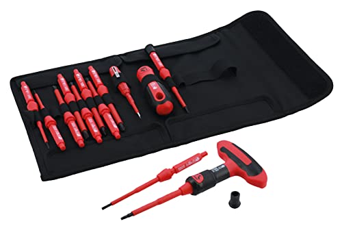 Laser 8527 Insulated Interchangeable Screwdriver Set 16Pc