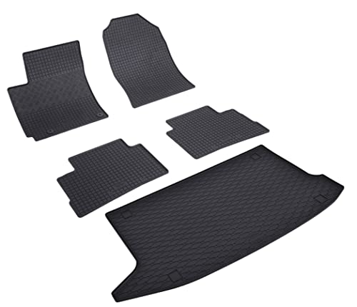 F904260-23-410051 Tappeti Gomma Su Misura Abitacolo E Bagagliaio Compatibile Con Kona Dal 2017-, Restyling Dal 2021-, Posizione Baule Superiore No Ver