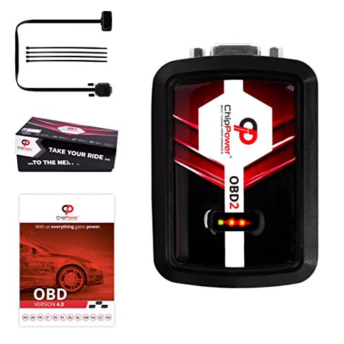 Chippower Centralina Aggiuntiva Obd V4 Con Plug&Drive All'Auto Per Mini Countryman F60 Cooper S/Se 2016+ Tuningbox Benzin? Chip Tuning