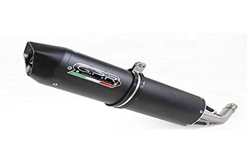 Gpr Italia Scarico Omologato Con Raccordo Gpr Silver Wing 600 Sw-T 2007/16 Furore Nero Scom.105.Fune