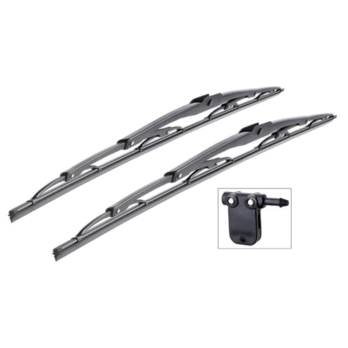 Mossa Spazzole Tergicristallo Anteriori Compatibili Con Renault Midlum (2001-2014) - Tergicristalli Auto - Lame Tergilunotto