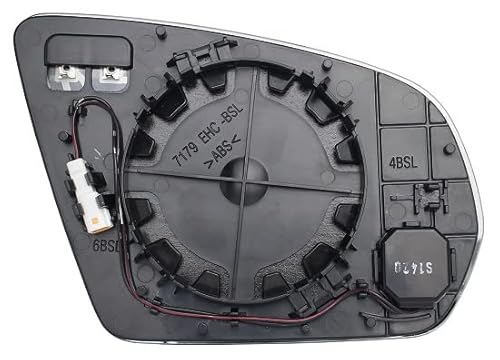 Depo Ricam J00744S Piastra Specchio Termica Per Classe C W205 Lato Sinistro (Lato Conducente) Dal 2014/02 Al 2018/02