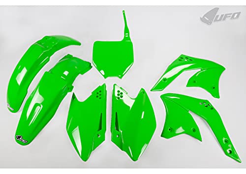 Ufo Plast Kit Verde Kawasaki Kxf 250 2008-2008