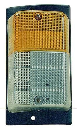 Fanale Gruppo Ottico Anteriore Arancio-Bianco Scania 112-113 Serie G-P-R-T- 05/'80>12/'96 - Dx