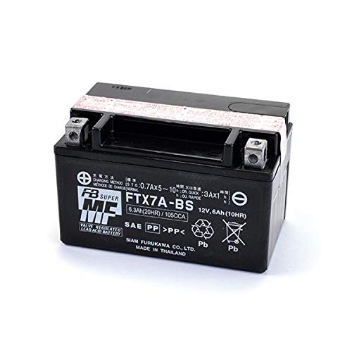 Did 63070 Batteria Furukawa Ftx7A-Bs 12V/6.0Ah, Sigillata Con Acido A Corredo