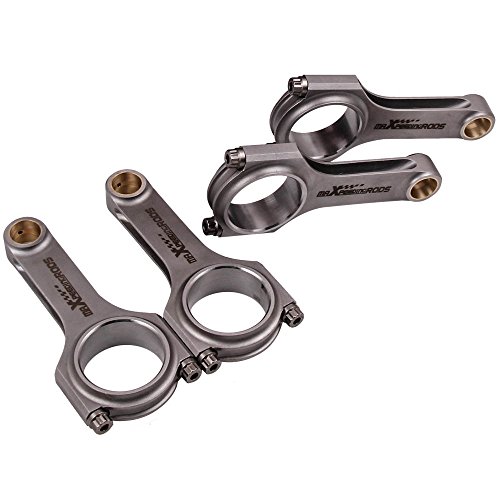Maxpeedingrods H-Beam Connecting Rods Bielle Con Rod Rods Per 2.0 Twin Spark Per Ts Arp 2000 Bolts