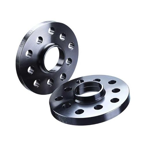 H&R Set Di Distanziali Per Ruote Dr-Sistema 16Mm Per Asse - Interasse 4X100 - Mozzo 57,1Mm - Bulloni M12X1,5 - Compatibile Con Volkswagen/Seat - Nero