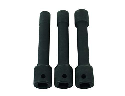 Laser 7578 Cylinder Head Bolt Socket Set 1/2" D 3Pc - For Toyota, Nissan 10,12, 14Mm