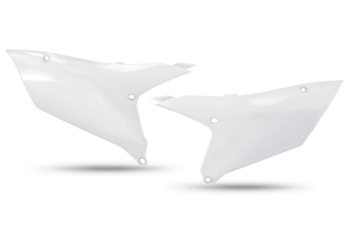 Ufo Plast Fiancatine Laterali Bianco Yamaha Yzf 450 2023-2024