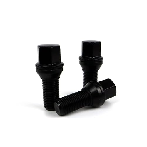 Omp Speed Set Viti Piegate Per Cerchi Pcd Din 10.9, Viti Regolabili M14X1.50 Chiavetta 17/19 L: 28, Colore Nero