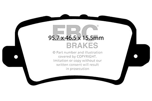 Ebc Brakes Dp21902 Greenstuff Pastiglie Freno