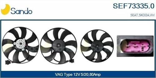 Sando Sef73335.0 Elettroventola Vag