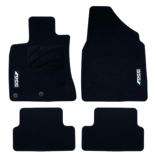 Occ Design - Tappetini Per Auto Su Misura, Compatibile Con Nissan Qashqai (2007-2013), Moquette Di Alta Qualità, Velluto/Polipropilene, Ancora Origina