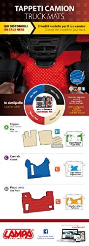 Lampa 99390 Tappeti Camion Inox Poster, 58Cm X 160Cm
