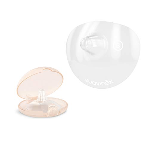 Suavinex, Paracapezzoli In Silicone Con Scatola Igienica, 2 Unità – Taglia S