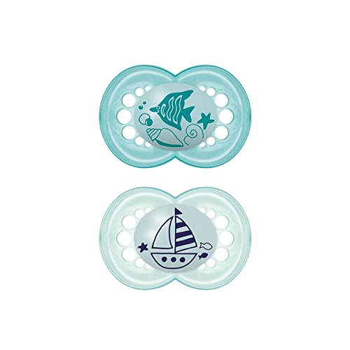 Istruzioni In Lingua Straniera - Mam Chupete Original S215 - Ciuccio Con Tettarella In Silicone Skinsofttm Ultra Morbido, Per Bebè Da 16 Mesi, Blu, Co
