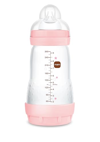 Istruzioni In Lingua Straniera - Mam Biberon Easy Start Anti-Colic A121 Anticolica Brevettato, Per Bambini A Partire Da 2 Mesi, 260 Ml Rosa, 1 Unità A