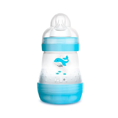 Istruzioni In Lingua Straniera - Mam Biberon Easy Start Anti-Colic A117 Biberon Anticoliche Brevettato Con Tettarella 1 In Silicone, Per Neonati Da 0