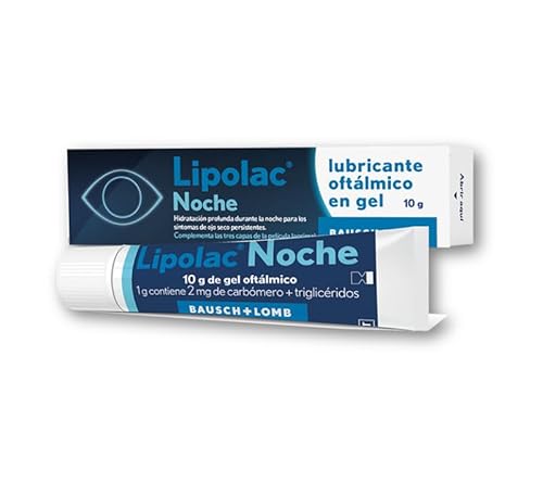 Lipolac Noche Gel Oftalmico 10G