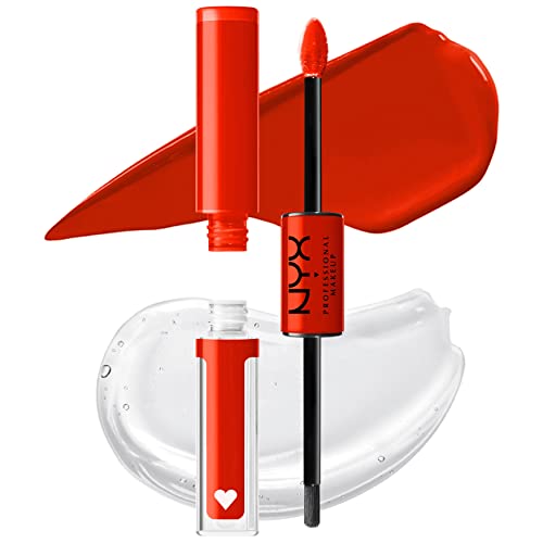 Nyx Professional Makeup Rossetto Ultra Pigmentato, Brillantezza A Lunga Tenuta, No Transfer, Shine Loud, 10 Stay Stuntin
