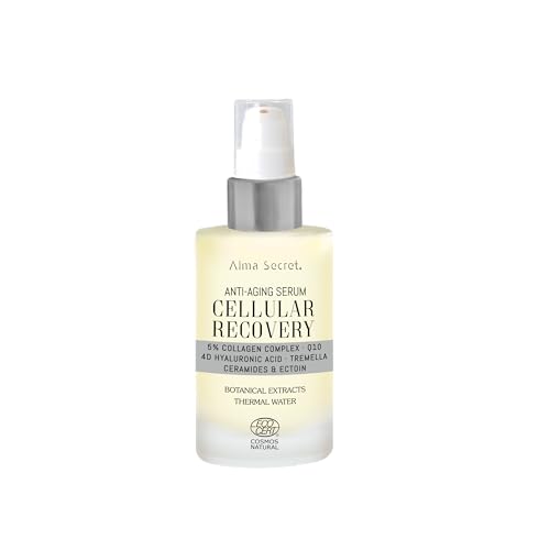 Siero Antietà Cellulare Recovery: Trattamento Viso Donna Con Siero Acido Ialuronico, Collagene Vegano E Coq10 - Idratante, Rassodante E Antirughe Ecoc