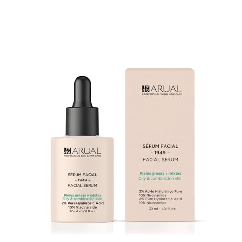 Arual Sierrum Faciale Pelli Grassi E Misti Acido Ialuronico Puro, Niacinamide