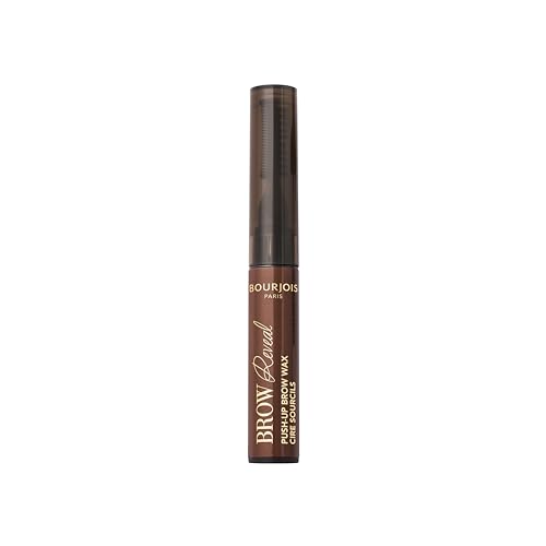 Bourjois Brow Reveal Push-Up Cera Per Sopracciglia, 03 Medium Brown, A Lunga Tenuta Per Sopracciglia Più Piene E Modellate, Texture Morbida, Applicato