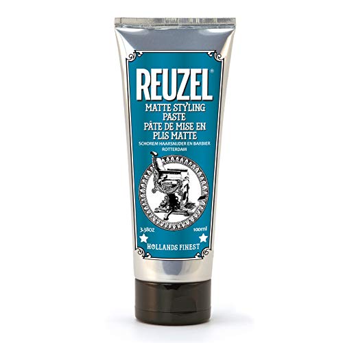 Reuzel Matte Styling Paste - Medium, Pliable Hold - Adds Thickness, Fullness, And Texture To The Hair - Contains Moisturizing Oils - Easy To Use - No 