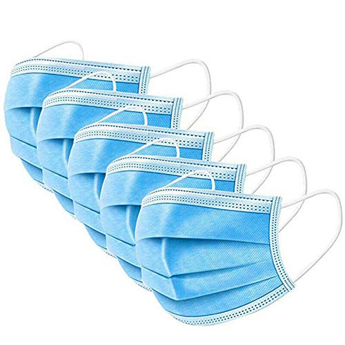 Anti-Polvere M-A-S-K Con Filtro, Protezione Monouso M-A-S-K 3 Strati Copertura Di Protezione Del Viso Antipolvere M-A-S-K Maldehyde Prevent Bacteria 5