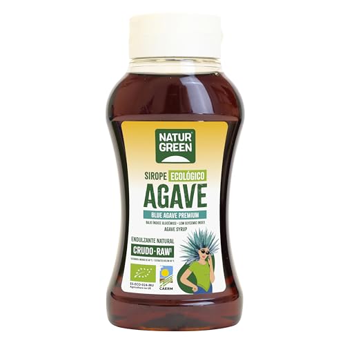 Sirope De Agave Crudo Bio 500Ml/690G Naturgreen