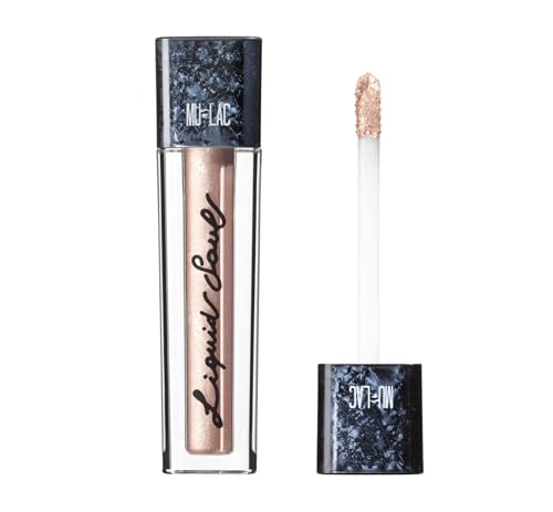 Mulac Cosmetics Liquid Soul All Over Face Liquid Pigment Metallic Pigmento Liquido Occhi Viso Labbra 09 Icy Gold Vegan 4 Ml