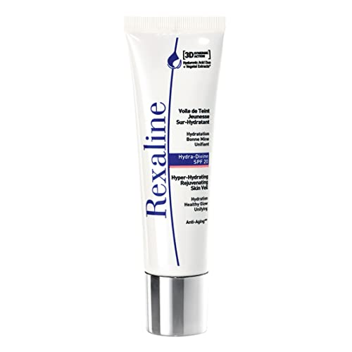 Rexaline - Hydra-Divine Spf20 - Crema Hidratante Tintada - Cc Cream Con Ácido Hialurónico, Crema Correctora, Corrector De Tez Naranja - Tratamiento An