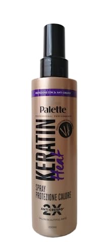 Schwarzkopf Palette Spray Protezione Calore Keratin Heat Anti Crespo, 200 Ml