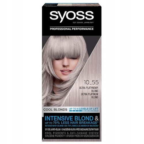 Syoss Cool Blonds 10-55 Ultra Platinum Biondo