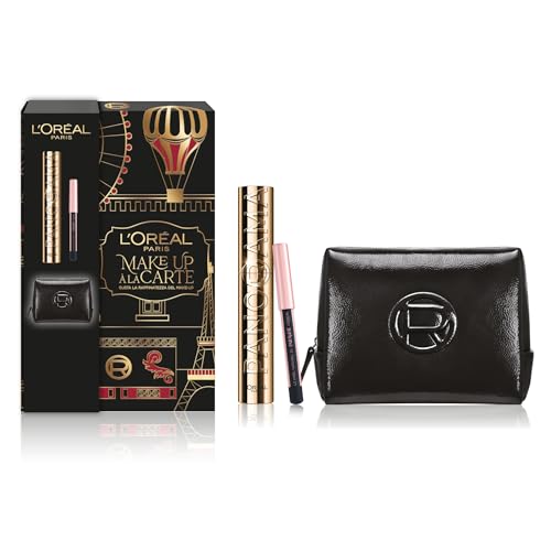 L'Oréal Paris Pochette Regalo Make Up À La Carte Con Mascara Panorama Volumizzante E Mini-Matita Occhi, Per I Tuoi Look Festivi, Con Elegante Beauty C