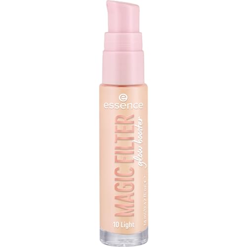 Essence 1 Magic Filter Glow Booster Primer Illuminante, Nutriente, Colorante, Rende La Pelle Morbida E Luminosa, Naturale, Vegano, Senza Profumo, Alco